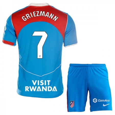 Goedkope Atlético Madrid Griezmann 7 Kids Third Tenue 2025-26 Goedkope Atlético Madrid Griezmann 7 Kids Third Tenue 2025-26